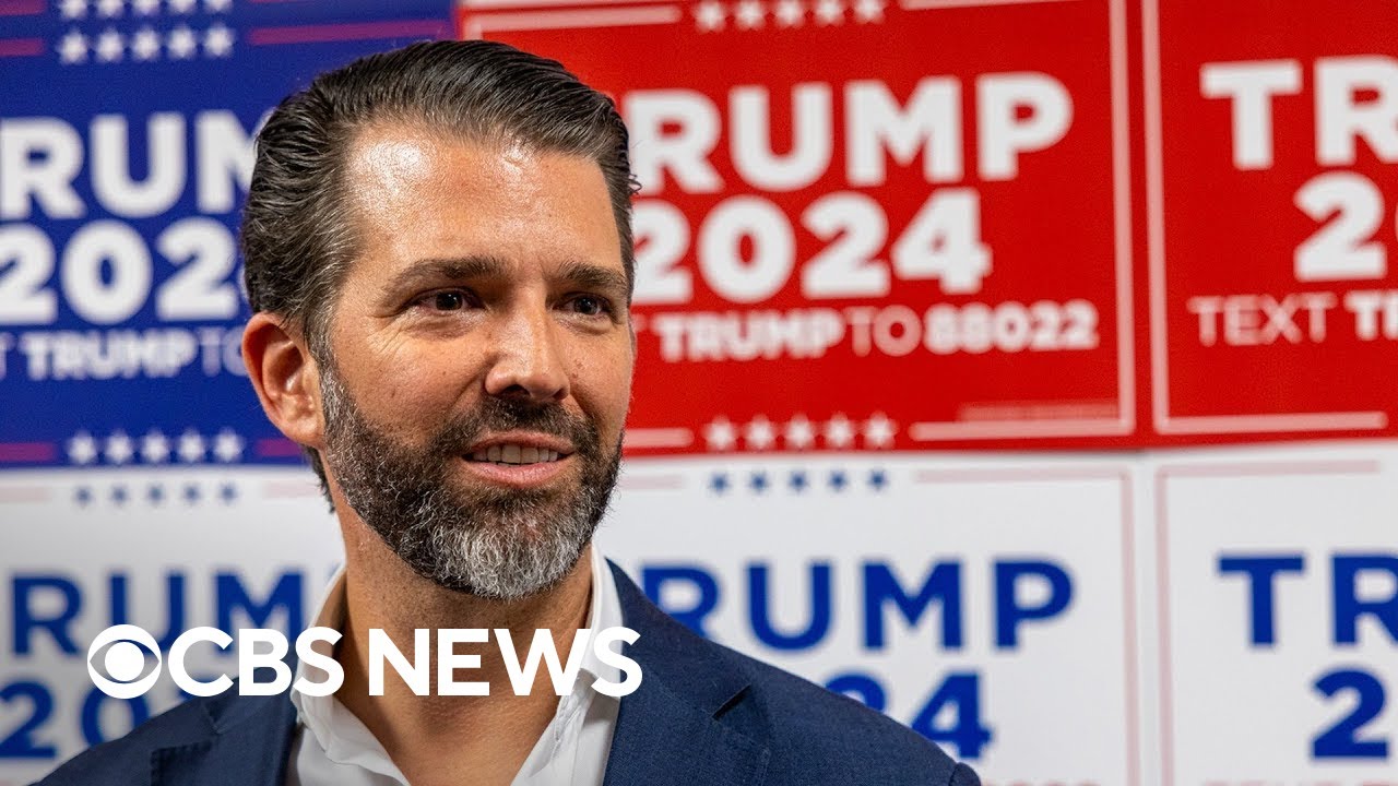 Donald Trump Jr says envelope with white powder death threat was mailed to his home