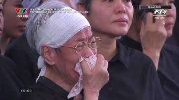 🔴 [Trực tiếp] Lễ An táng đồng chí Trần Đức Lương, nguyên Chủ tịch nước tại quê nhà Quảng Ngãi.