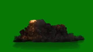 Atomic Bomb Green Screen Effect