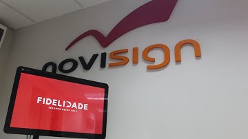 Kiosk demo in digital signage software