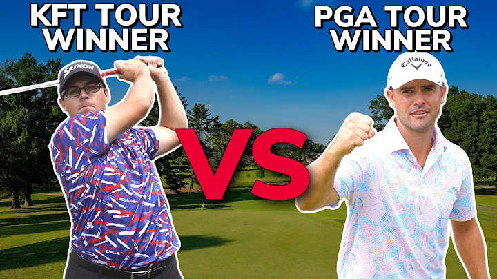 Pro vs Pro Stroke Play Match. Can Wesley Find His Game??