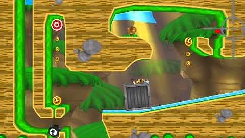 Ragdoll Blaster 3 Deluxe Walkthrough - Three Star - Go with the flow (iPhone,iPod,iPad)