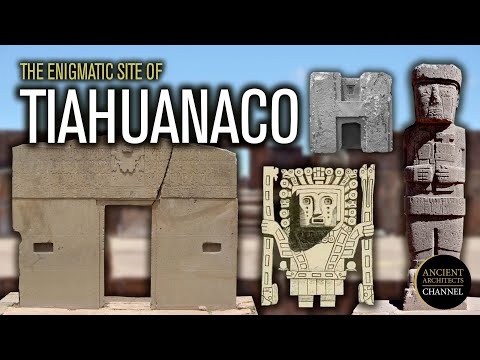 Video: Tiwanaku arkeologiska platsbeskrivning och foton - Bolivia: Tiwanaku