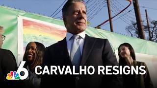 Alberto Carvalho resigns as L.A. schools Superintendent months after FBI raid, district says