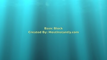 Basic Block - Drupal 8 Drag&Drop Website Builder - HostInstantly.com