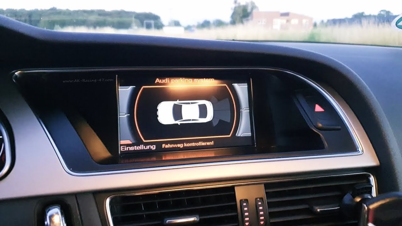 Einparkhilfe Plus Mit Selektiver Anzeige Audi A3 Audi A1 A2 A3 A4 A5 A6 A7 A8 | Optische Einparkhilfe | visual parking