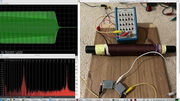 Large Ferrite Rod Transmit Antenna for Pi4 VLF CW Transmitter - series & parallel tuned for MAX OUT