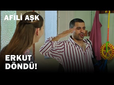 Erkut ASKERDEN DÖNDÜ! - Afili Aşk 9. Bölüm