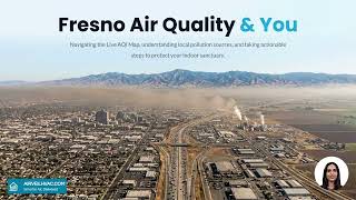 Breathe Easy or Stay Inside? Live Air Quality Index AQI Map Now Today in Fresno California