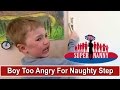 Supernanny Says Boy Is Too Angry For Naughty Step | Supernanny