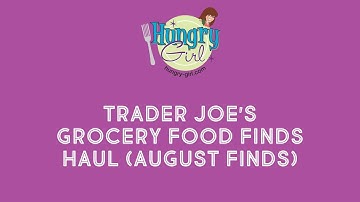 Trader Joe’s Grocery Food Finds Haul (August Finds) // #shorts