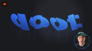 How To: 3D Wavy Text With Deep Layers in Illustrator