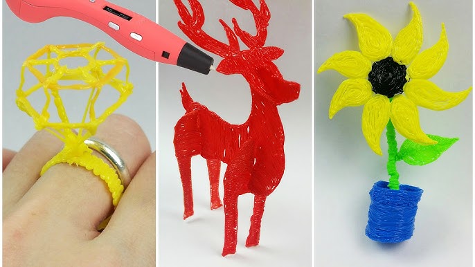 3D Pen TUTORIAL: Funzianamento penna 3D + Prove ( Strumenti per la