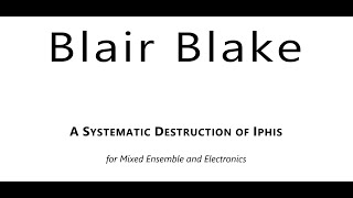 Blake A Systematic Destruction Of Iphis 2025