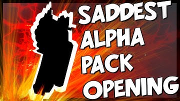 The Saddest Alpha Pack Opening - Rainbow Six Siege