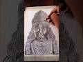 shree ram lalla drawing 😱🙏 #youtubeshorts #shortvideo