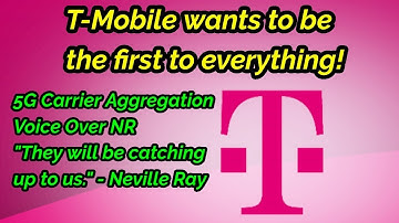 T-Mobile Claims First to 5G Carrier Aggregation & Voice Over NR | More 5G Upgrades