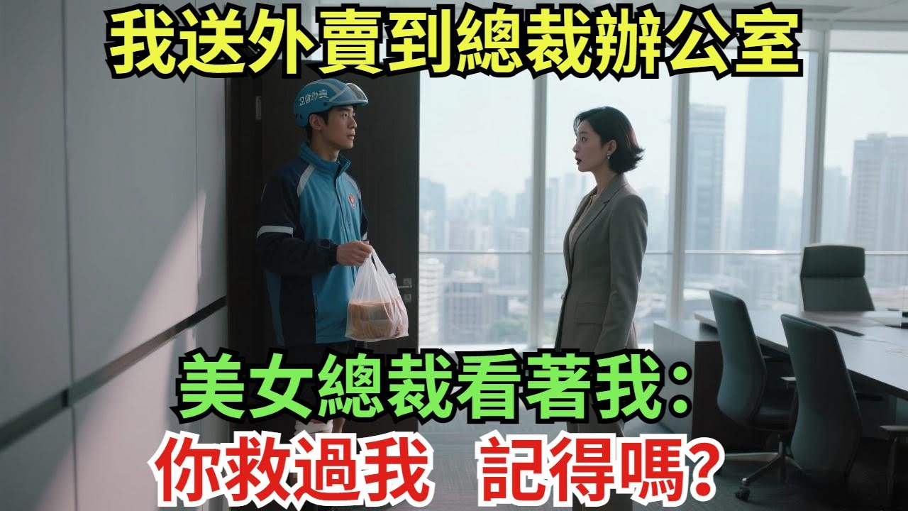 我送外賣到總裁辦公室，美女總裁看著我：“你救過我，記得嗎？”#真實故事#案件#奇聞#故事#奇聞觀察室#奇聞#真相#奇聞軼事#談笑娛生