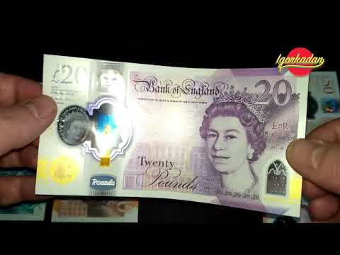 Видео: Когда изменилась банкнота в пять фунтов стерлингов?