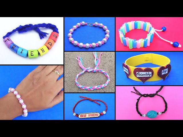 DIY charm bracelet tutorial | How to make friendship bracelets with charms  | VLATKAKNOTS TUTORIALS - YouTube