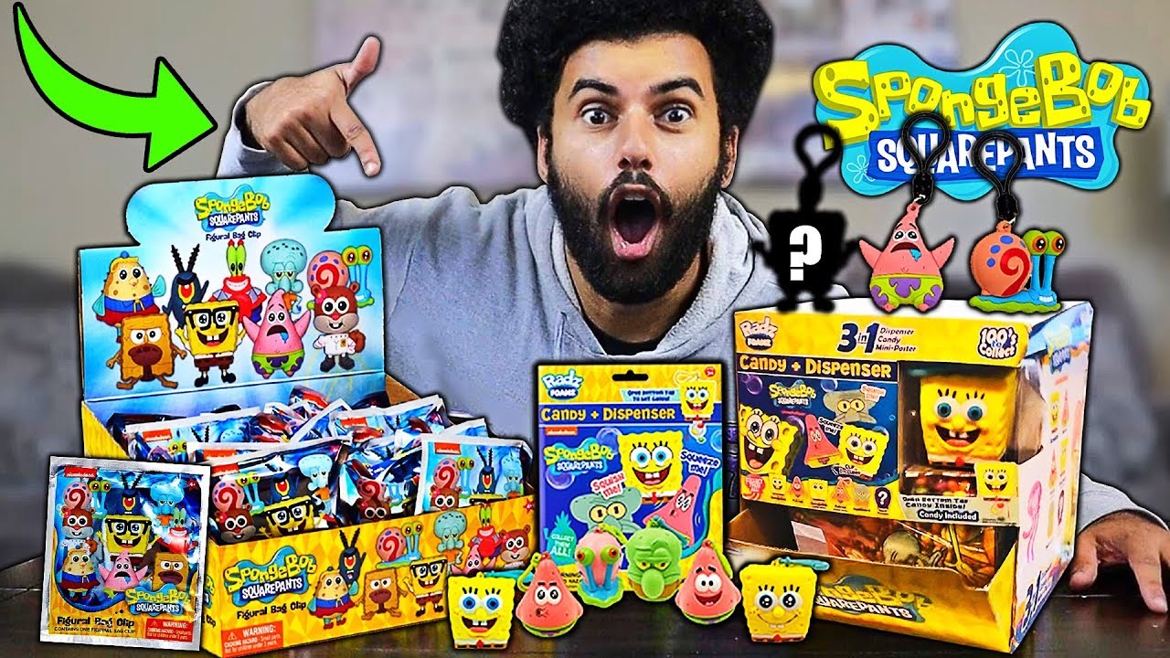 Opening 400$ Worth Of SPONGEBOB SQAUREPANTS Mystery Figures