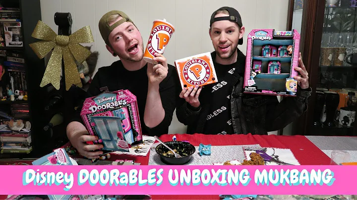 Disney Doorables Unboxing Mukbang