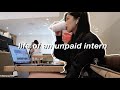 life of a fashion intern | a vlog
