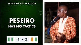 NIGERIA 1-2 IVORY COAST ( NIGERIAN FAN REACTION) - AFCON 2023 FINAL HIGHLIGHTS