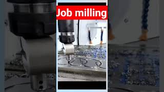 cnc vmc Job milling kaise banate hai vmc machine program#machine #cncsoftware #cncdesign #vmc