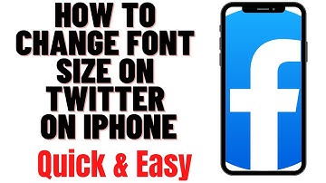 HOW TO CHANGE FONT SIZE ON TWITTER ON IPHONE