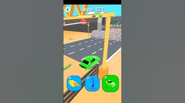 Shape-shifting Funny Race All Level Gameplay Walkthrough Master Level #121 BeamNG.drive #Shorts