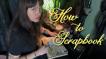 How to Scrapbook ✎˖ᝰ✧˖ (in 4 steps)