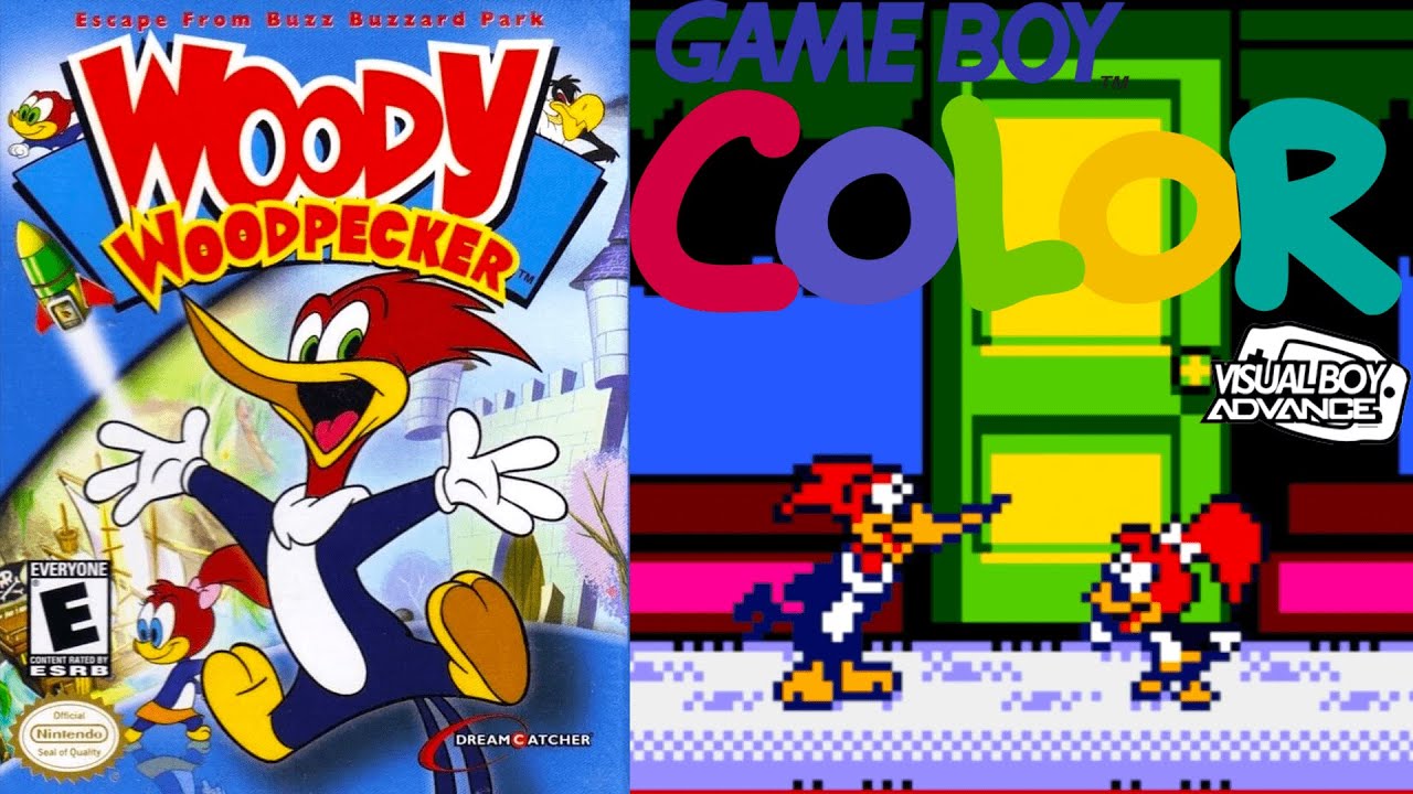 Woody Woodpecker (2001) Nintendo GameBoy Color Gameplay in HD ...