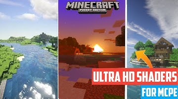 ✔ BEST ULTRA HD SHADER FOR MINECRAFT PE | HSPE ULTRA HD REALISTIC SHADER FOR MCPE | MCPE HINDI