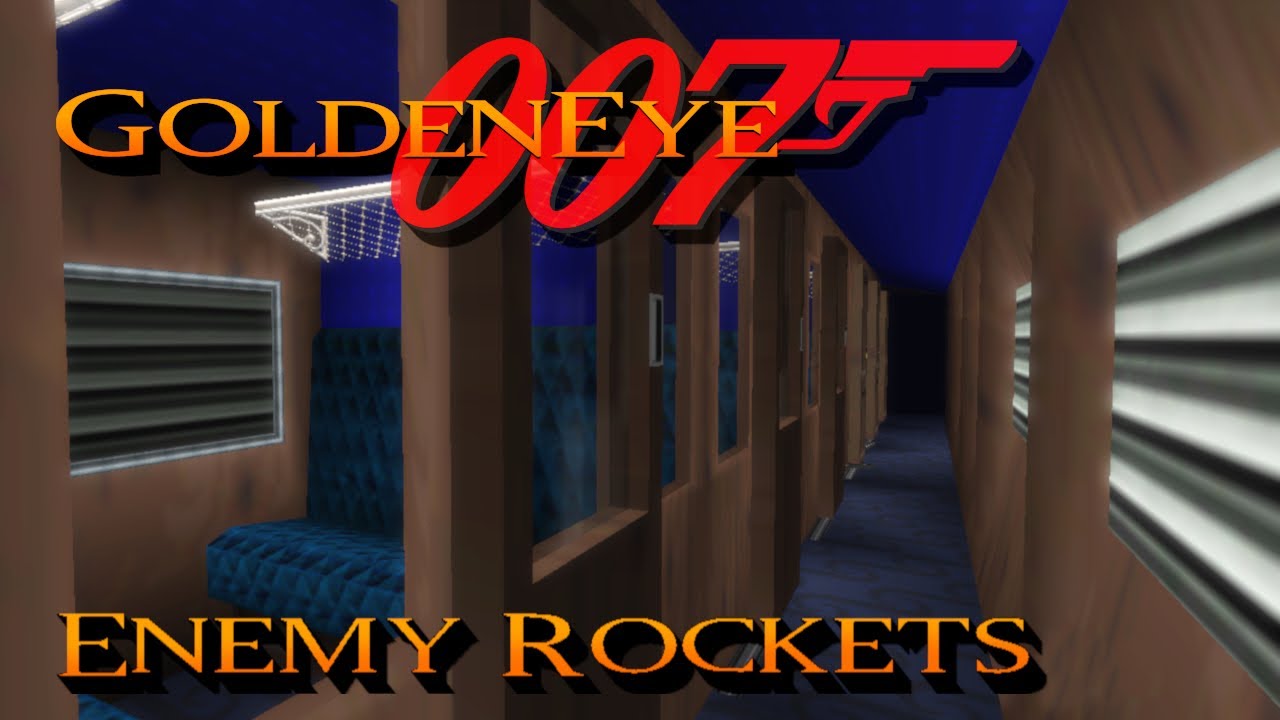 GoldenEye 007 - Train - 00 Agent [Enemy Rockets] - YouTube