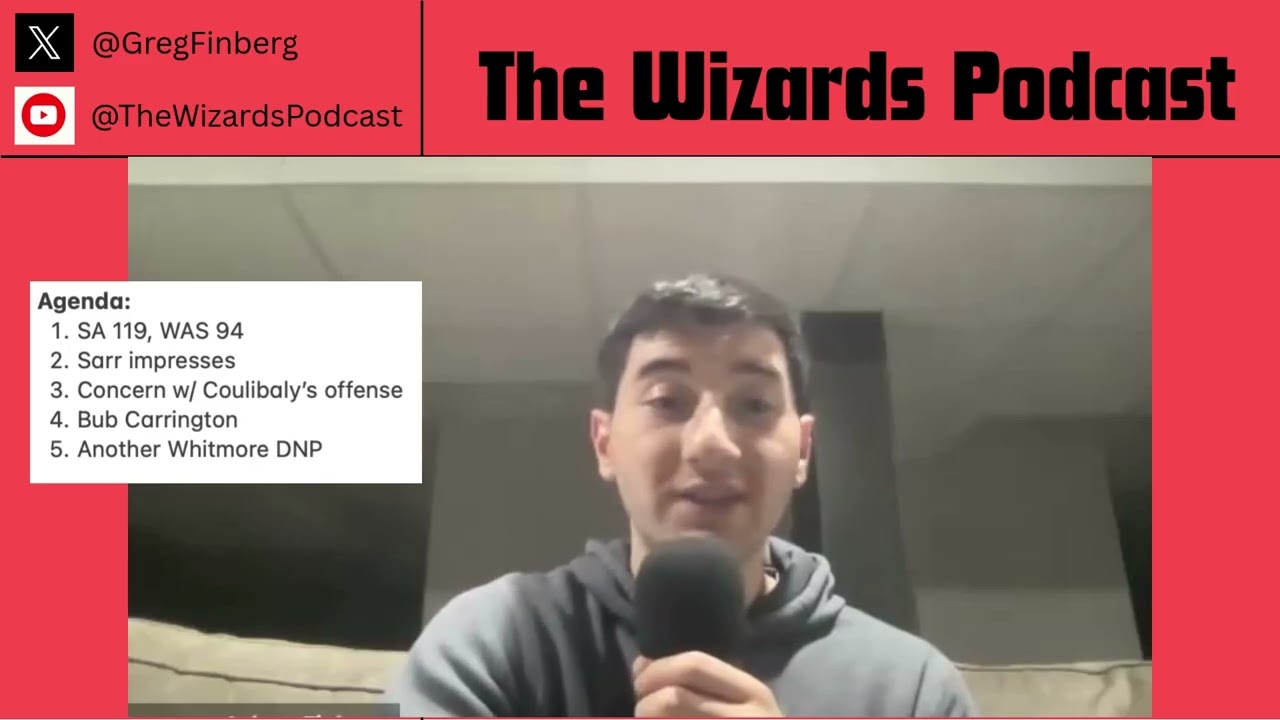 Bilal Coulibaly's offensive struggles continue in Washington's 119-94 loss to the Spurs