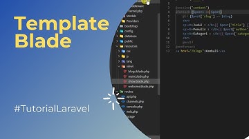 【Tutorial Laravel #9】Menggunakan Template Blade Laravel 8