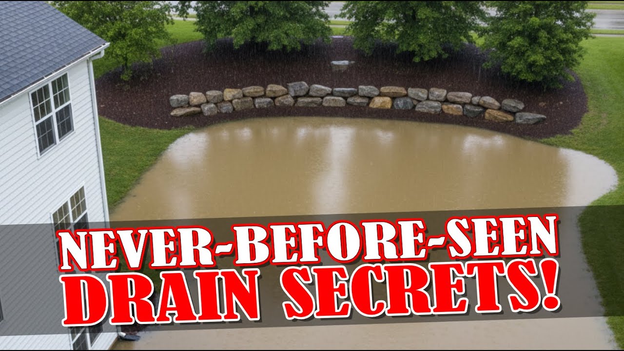 Best French Drain Tutorial I've Ever Done Showing Never-Before-Seen Connections Trade Secrets 2026