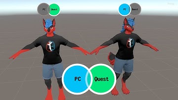 [2023] How to make your VRChat avatar cross-platform with VRCQuestTools