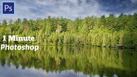 1 Minute Photoshop - Enhance Color in Photoshop