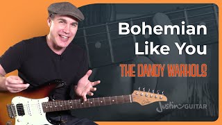 Video thumbnail of "Bohemian Like You | Easy Guitar - Open G Tuning!"