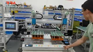 BBA auto screw fastening machine w/double screwdriver,Automatic Tightening M2 Screws #robot#machine