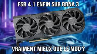FSR 4.1 finally on RDNA 3 - Really better than the modded version?