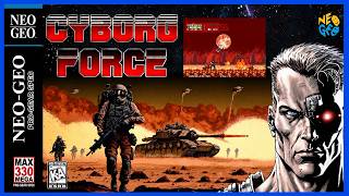 【HOMEBREW】CYBORG FORCE PARA NEO GEO | O NOVO RUN & GUN DO NEO GEO ESTÁ INCRÍVEL! - Playthrough