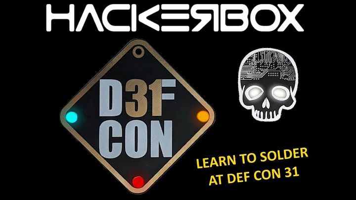 DEF CON 31 Mini Badge - HackerBoxes