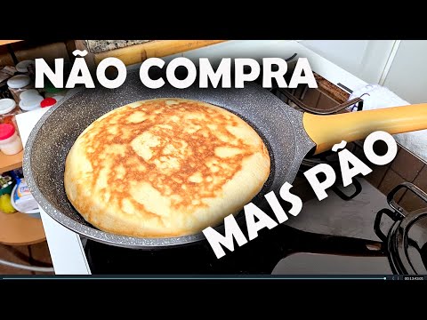 Você não vai mais comprar pão! Sem forno! Incrivelmente bom!