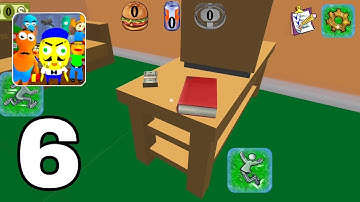 Sponge Neighbor Escape 3D New Update Gameplay Level 6