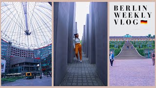 Berlin Weekly Vlog | Hanging out in Berlin | Holocaust Jewish Memorial |Sancoussi Castle|Gisele Muse