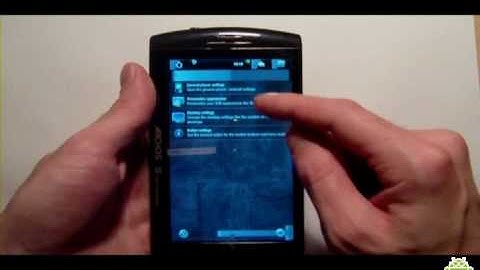 New Home Android - GDE - Archos 5 Internet Tablet