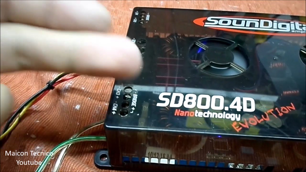 amplificador soundigital 800